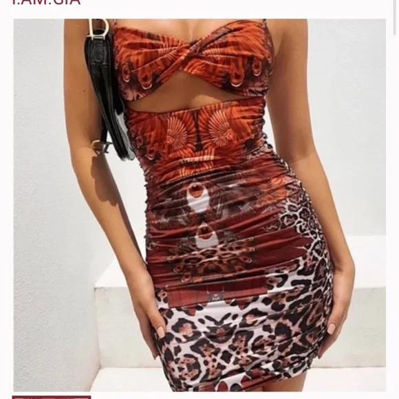 princess polly baby blue dress Elegant Backless Tiger Mist Morana Dress Perfect for Date Nights